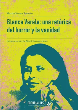 Martín Horna Romero Blanca Varela: una retórica del horror y la vanidad обложка книги