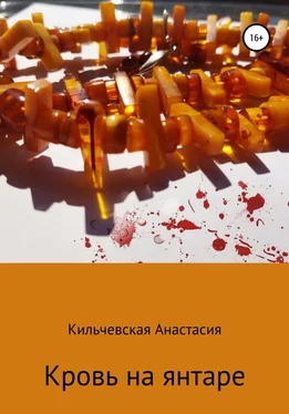 Анастасия Кильчевская Кровь на янтаре обложка книги