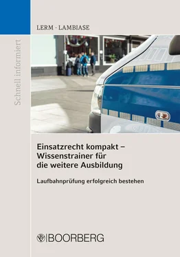 Patrick Lerm Einsatzrecht kompakt - Wissenstrainer für die weitere Ausbildung обложка книги