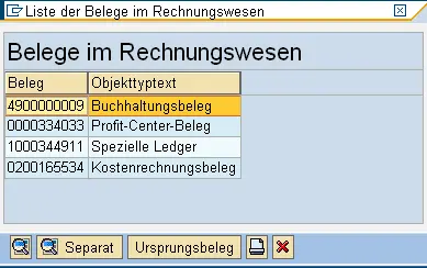 Abbildung 13 Übersicht Rechnungswesenbelege Wenn Sie aus dieser Liste den - фото 8