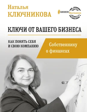 Наталья Ключникова Ключи от вашего бизнеса. Собственнику о финансах обложка книги