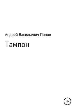 Андрей Попов Тампон обложка книги