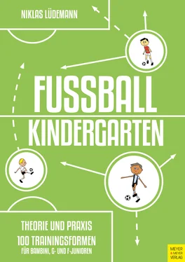 Niklas Lüdemann Fußballkindergarten - Theorie und Praxis обложка книги
