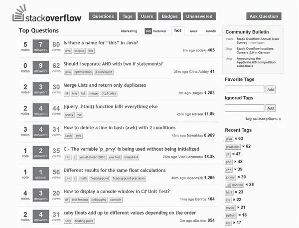 Рис 102StackOverflow платформа для взаимодействия разработчиков - фото 25