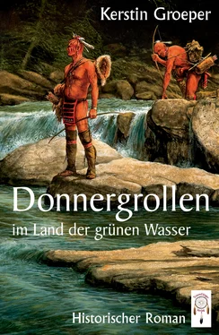 Kerstin Groeper Donnergrollen im Land der grünen Wasser обложка книги