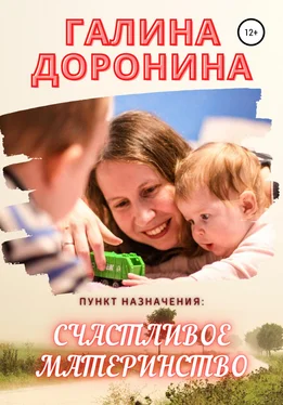 Галина Доронина Пункт назначения: счастливое материнство обложка книги