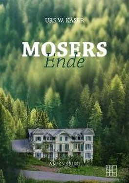 Urs W. Käser Mosers Ende обложка книги