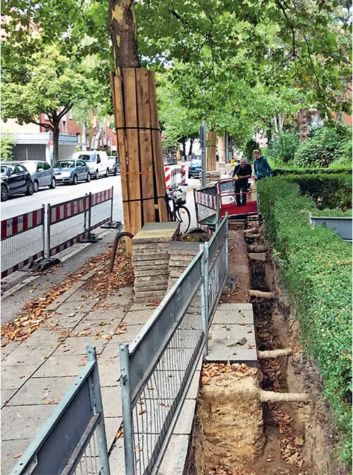 Abbildung 3 Baumschutz und Leitungsbau schließen sich keinesfalls automatisch - фото 23