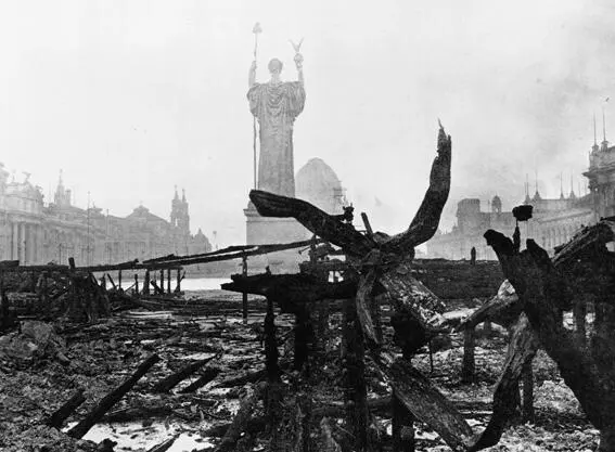 Статуя Республіки після пожежі на Перистилі 1894 рік Ярмарок - фото 8