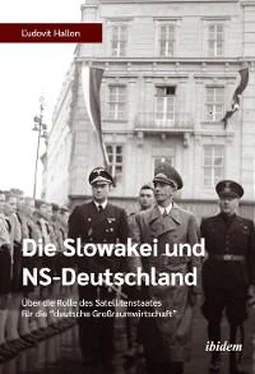 Ludovit Hallon Die Slowakei und NS-Deutschland обложка книги
