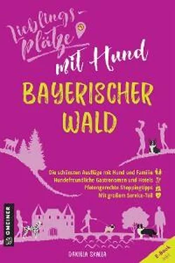 Daniela Skalla Lieblingsplätze mit Hund Bayerischer Wald обложка книги