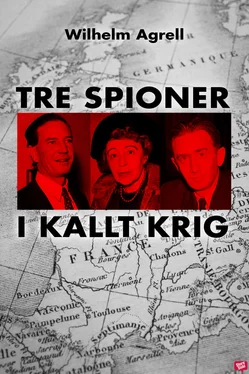 Wilhelm Agrell Tre spioner i kallt krig обложка книги