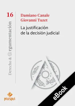 Damiano Canale La justificación de la decisión judicial обложка книги