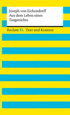 Joseph von Eichendorff Aus dem Leben eines Taugenichts обложка книги