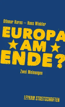 Hans Winkler Europa am Ende? Zwei Meinungen обложка книги