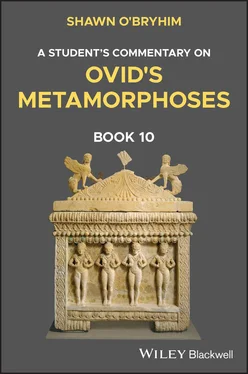 Shawn O'Bryhim A Student's Commentary on Ovid's Metamorphoses Book 10 обложка книги