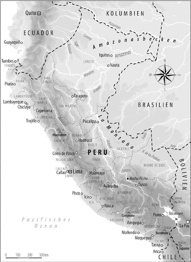 Abb 1 Karte Perus mit den Departements den wichtigsten Städten Flüssen und - фото 2