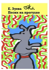 Е. Зуева - Песик на прогулке