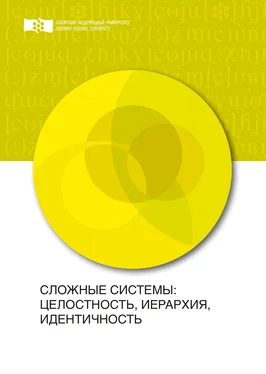 Коллектив авторов Сложные системы: целостность, иерархия, идентичность обложка книги