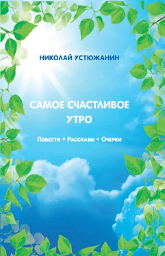 Николай Устюжанин Самое счастливое утро обложка книги