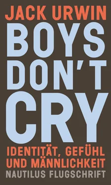 Jack Urwin Boys don't cry обложка книги