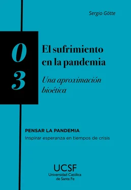 Sergio Götte El sufrimiento en la pandemia обложка книги