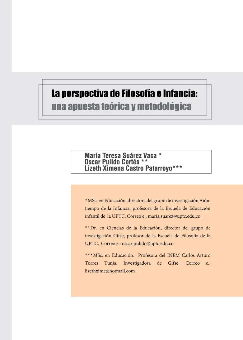El capítulo expone las perspectivas teóricas y metodológicas de la - фото 3