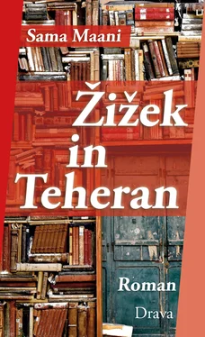 Sama Maani Žižek in Teheran обложка книги