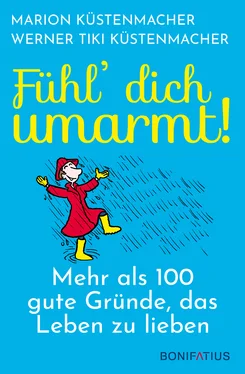 Werner Tiki Küstenmacher Fühl´ Dich umarmt! обложка книги