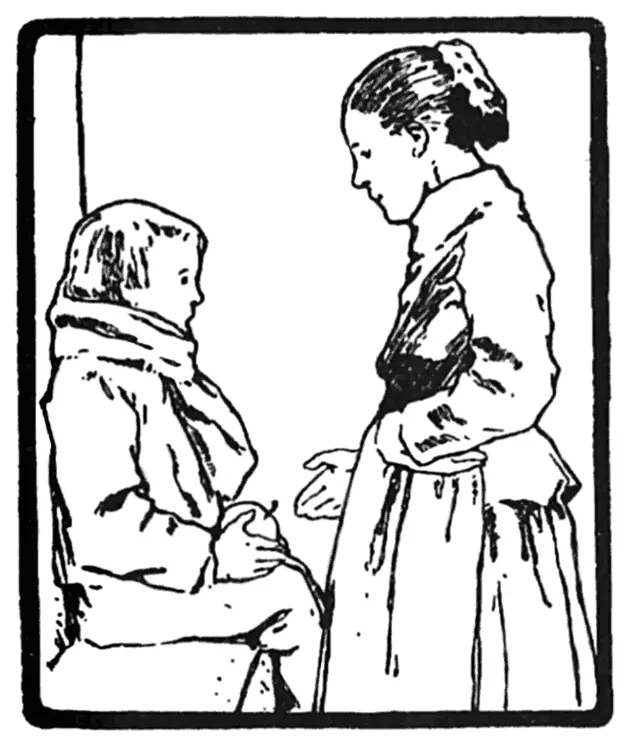 But he was silent and she gave him a box on the ear on which his head fell - фото 97