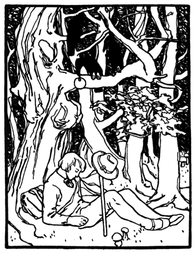 At the same time three ravens flew down to him perched themselves upon his - фото 38