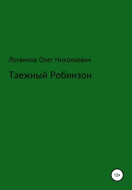 Олег Логвинов Таежный Робинзон обложка книги