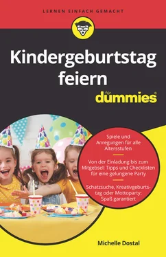 Michelle Dostal Kindergeburtstag feiern für Dummies обложка книги
