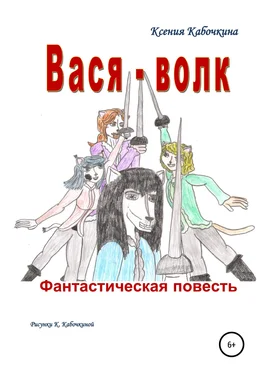 Ксения Кабочкина Вася-волк обложка книги
