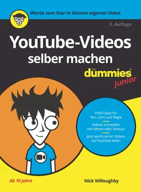 Nick Willoughby YouTube-Videos selber machen für Dummies Junior обложка книги