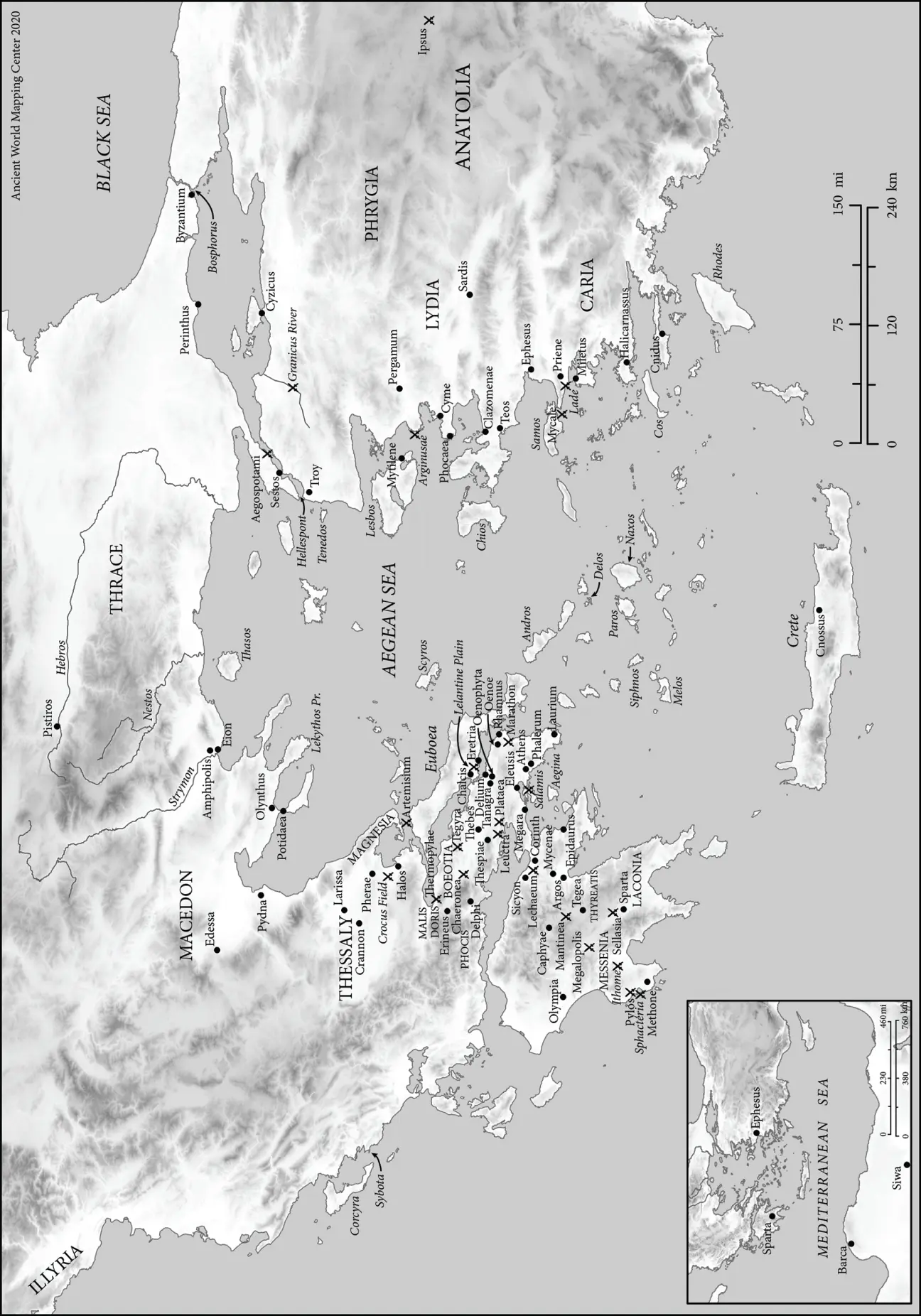 Map 1Greece and Anatolia Map 2Sicily and Magna Graecia - фото 3