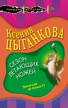 Ксения Цыганкова Сезон летающих ножей обложка книги