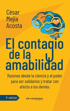 César Mejía Acosta El contagio de la amabilidad обложка книги