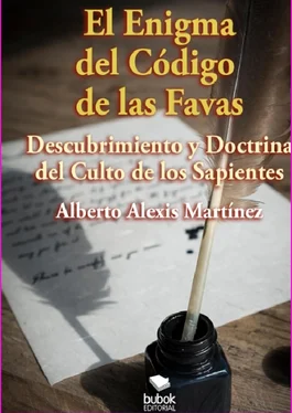 Alberto Alexis Martínez El enigma del código de las favas обложка книги