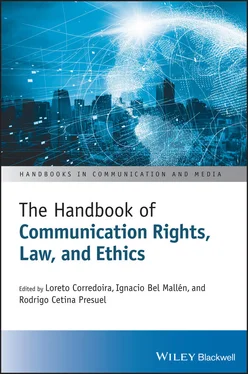 Неизвестный Автор The Handbook of Communication Rights, Law, and Ethics обложка книги