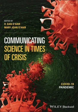 Неизвестный Автор Communicating Science in Times of Crisis обложка книги