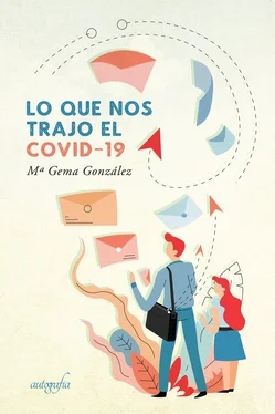 Mª Gema González Lo que nos trajo el Covid-19 обложка книги