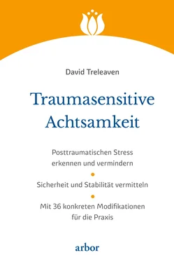 David Treleaven Traumasensitive Achtsamkeit обложка книги