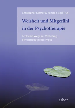 Christopher Germer Weisheit und Mitgefühl in der Psychotherapie обложка книги