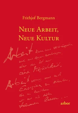 Frithjof Bergmann Neue Arbeit, neue Kultur обложка книги