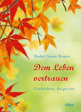 Rachel Naomi Remen Dem Leben vertrauen обложка книги