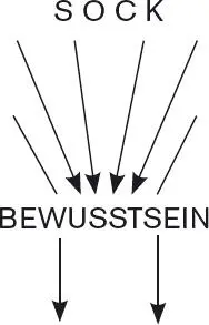 Abbildung 41 Die vier Ströme des Gewahrseins Auf einem Fuß balancieren Wir - фото 9