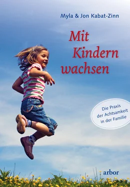 Jon Kabat-Zinn Mit Kindern wachsen обложка книги