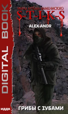 Alex Andr S-T-I-K-S. Грибы с зубами обложка книги