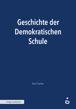 Karl Geller Geschichte der Demokratischen Schule обложка книги